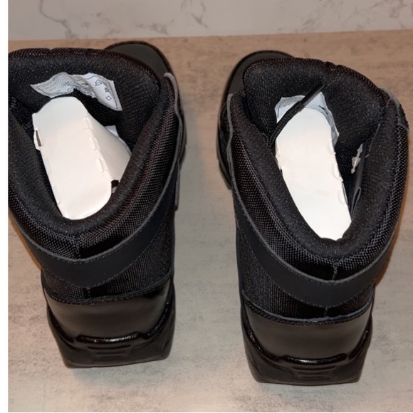 MENS NWT LA Police Gear Black Boots - Picture 5 of 8